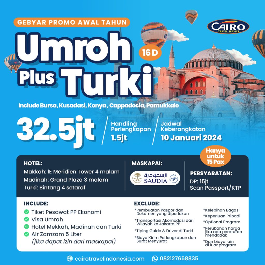 travel umroh plus turki